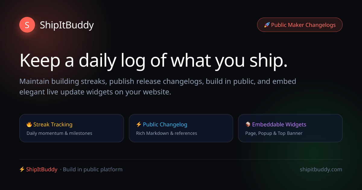ShipItBuddy